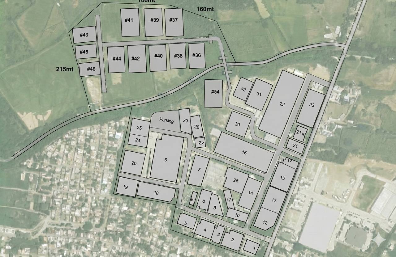 Navarrete Industrial Park Site Map