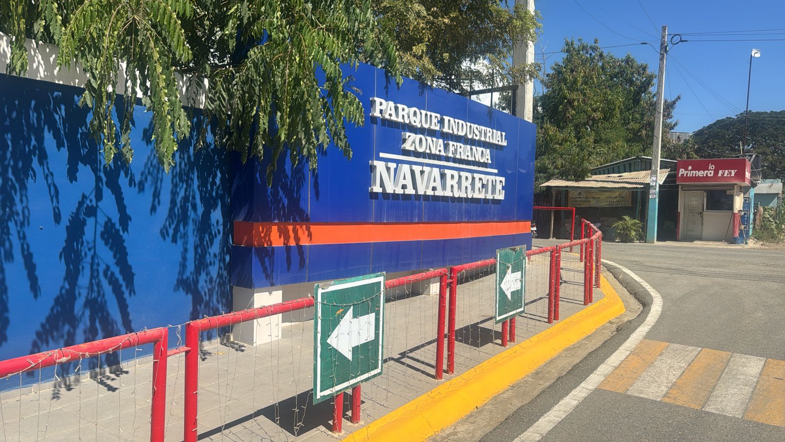 PIZFN Main Entrance Signage